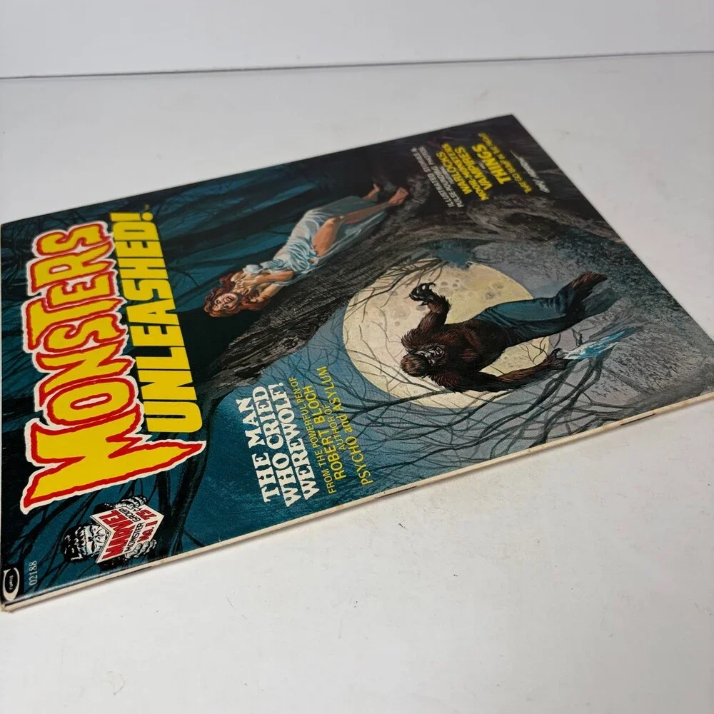 Monsters Unleashed 1973 Issue 1 Werewolf Vampire Horror 1st App Solomon Kane